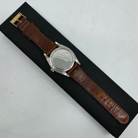 Vintage 1950s ROLEX Oysterdate Precision 6494 Hand-Wind Wrist Watch - Picture 5 of 10